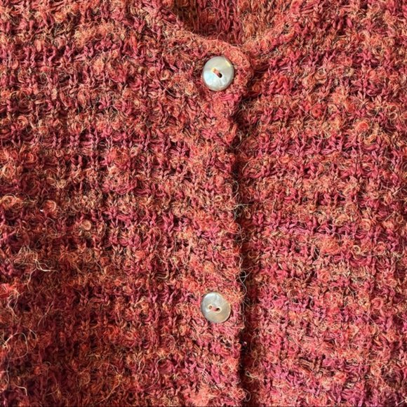 Peruvian Connection Pima Cotton Alpaca Cardigan - Picture 3 of 5